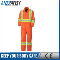 Hot selling industry clothing long sleeved cotton overalls work clothes welding safety coveralls
